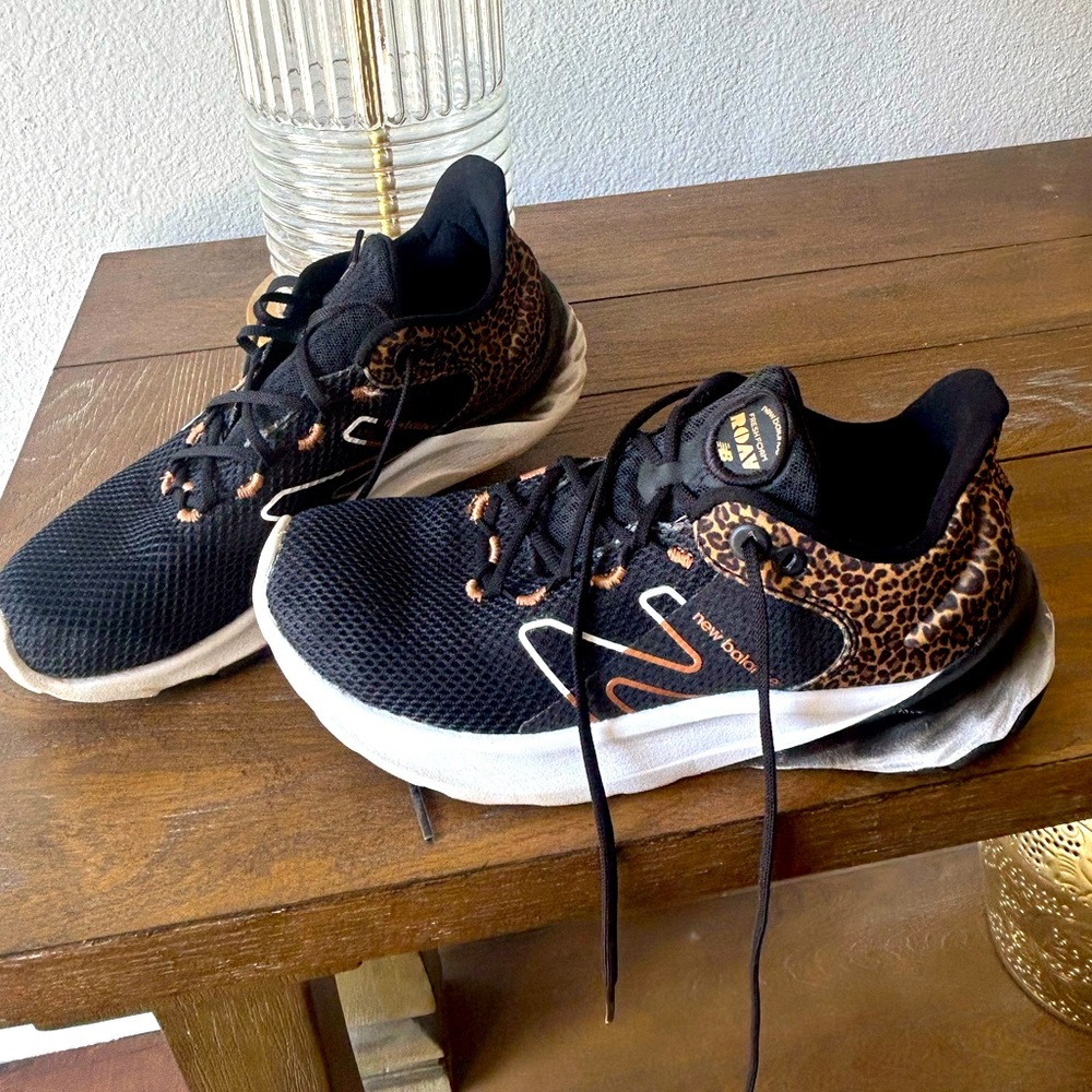 Leopard New Balance -Girls
